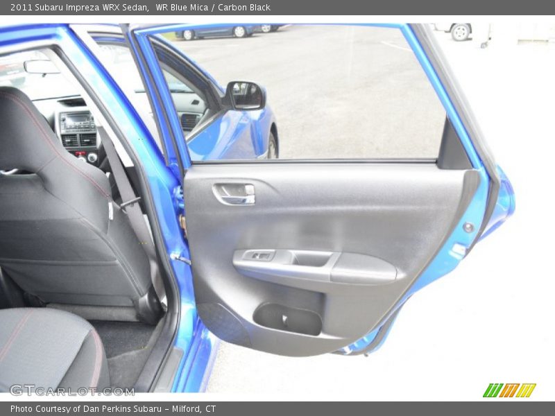 WR Blue Mica / Carbon Black 2011 Subaru Impreza WRX Sedan