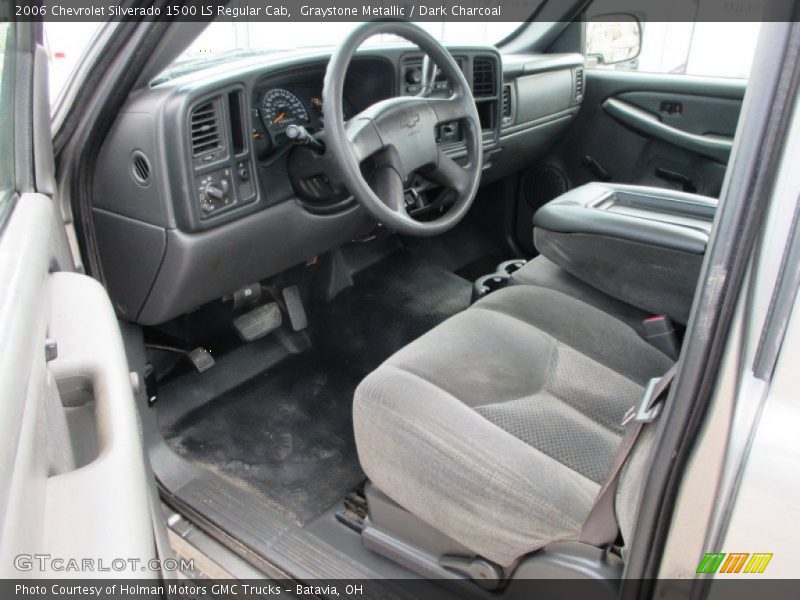 Graystone Metallic / Dark Charcoal 2006 Chevrolet Silverado 1500 LS Regular Cab