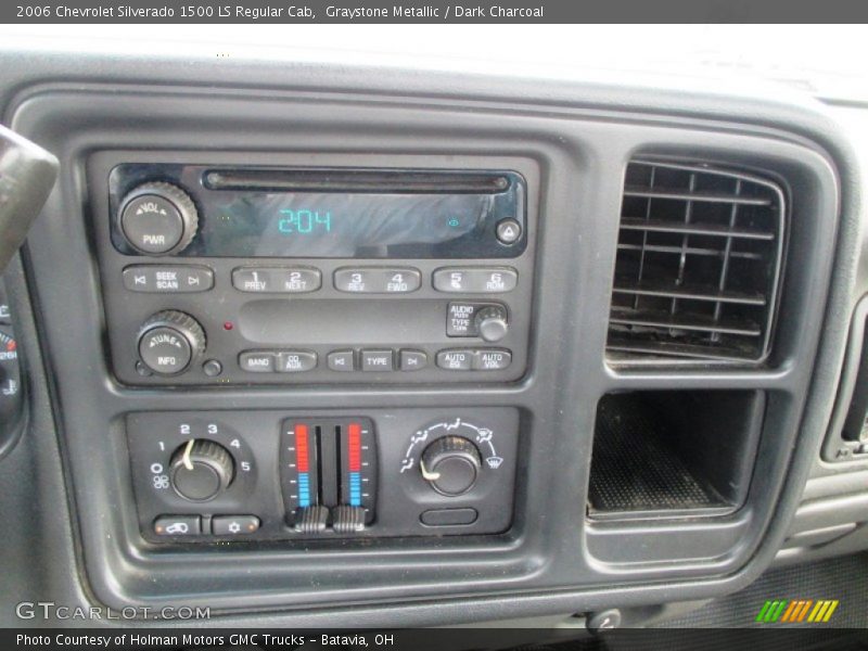 Graystone Metallic / Dark Charcoal 2006 Chevrolet Silverado 1500 LS Regular Cab