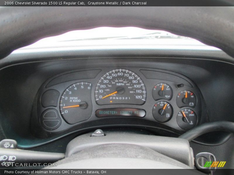Graystone Metallic / Dark Charcoal 2006 Chevrolet Silverado 1500 LS Regular Cab