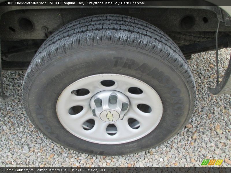 Graystone Metallic / Dark Charcoal 2006 Chevrolet Silverado 1500 LS Regular Cab