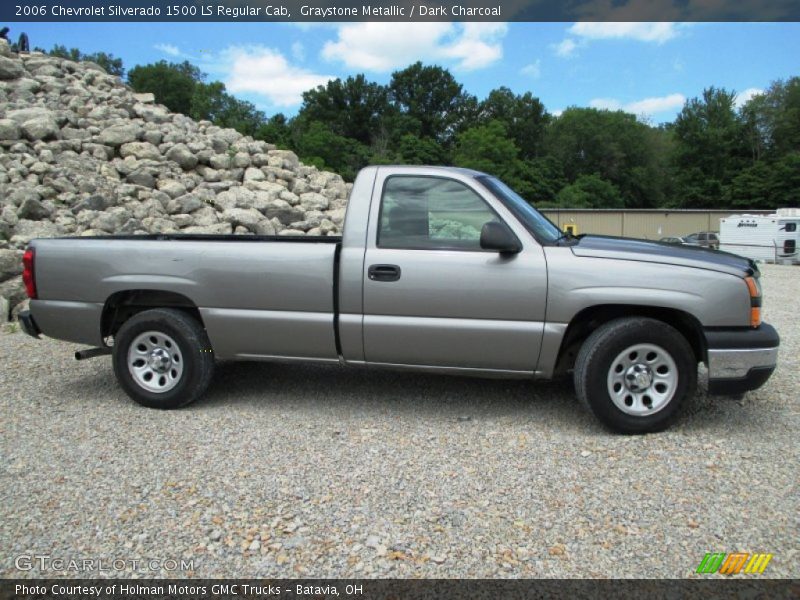Graystone Metallic / Dark Charcoal 2006 Chevrolet Silverado 1500 LS Regular Cab