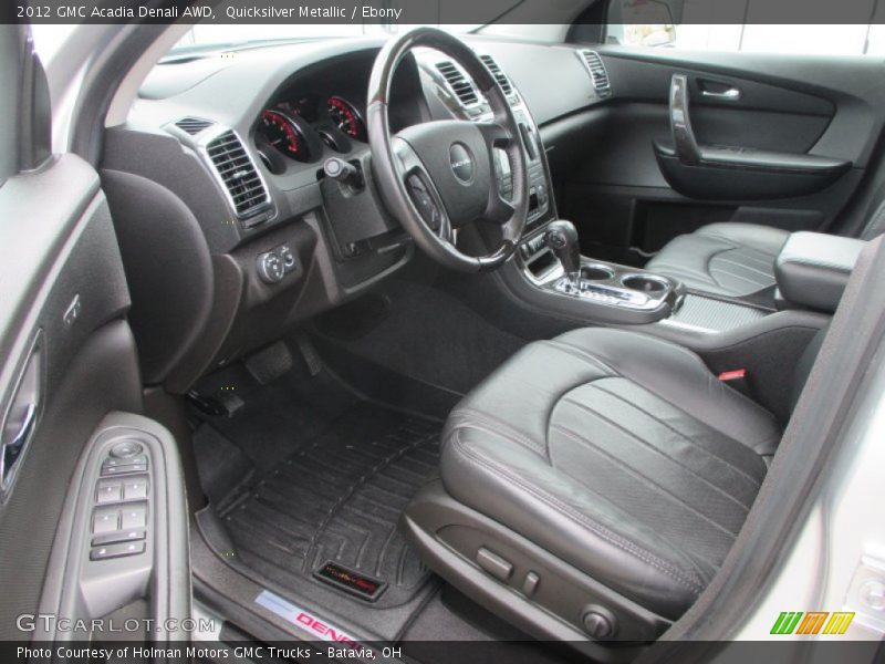 Quicksilver Metallic / Ebony 2012 GMC Acadia Denali AWD
