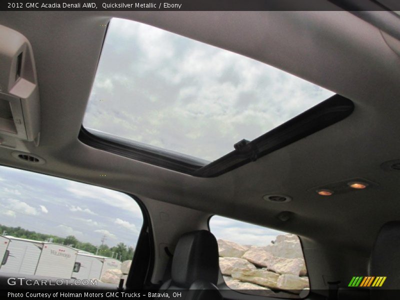 Quicksilver Metallic / Ebony 2012 GMC Acadia Denali AWD