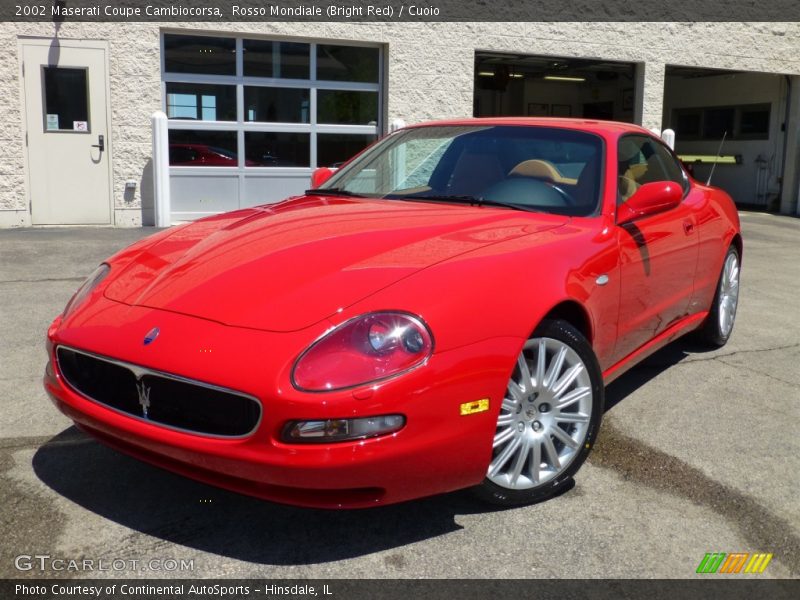 Front 3/4 View of 2002 Coupe Cambiocorsa