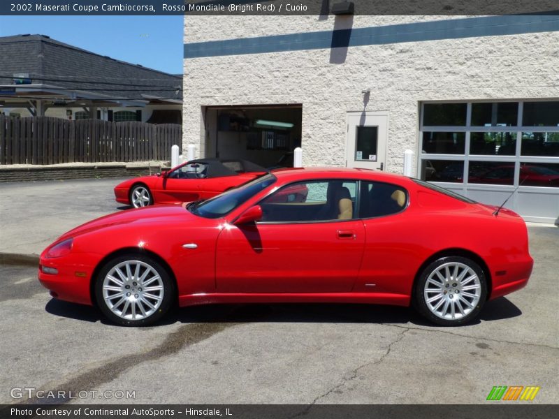  2002 Coupe Cambiocorsa Rosso Mondiale (Bright Red)