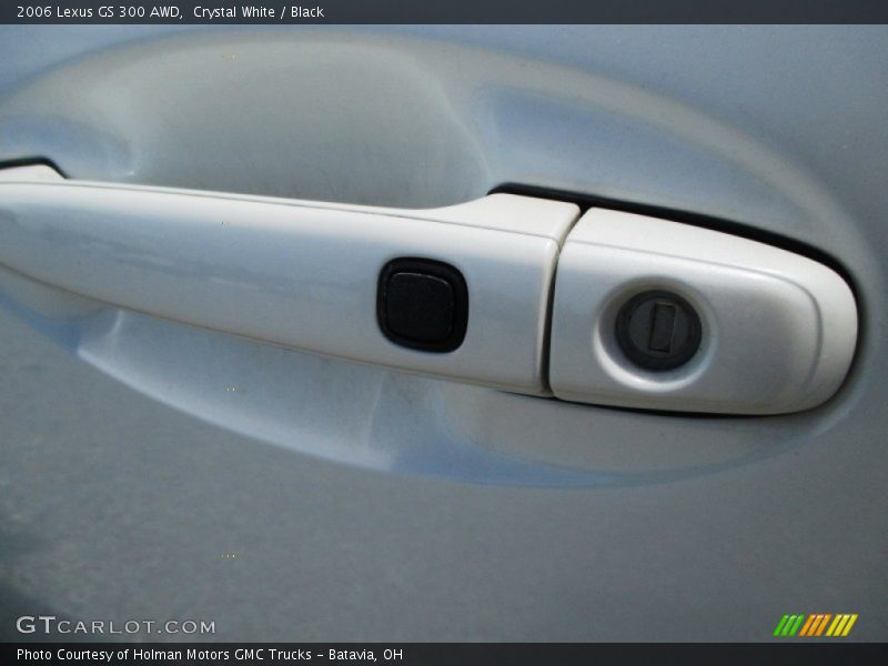 Crystal White / Black 2006 Lexus GS 300 AWD