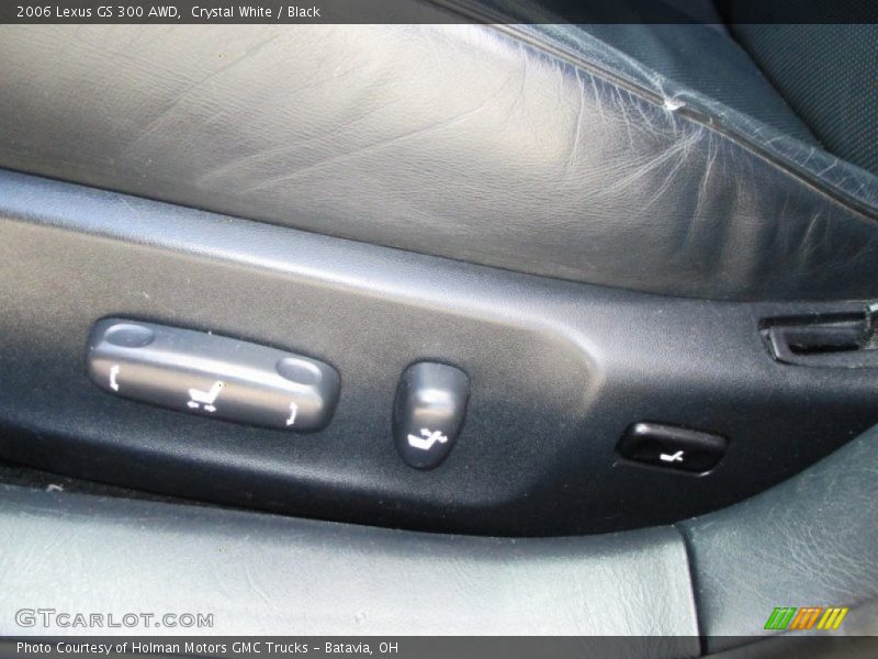 Crystal White / Black 2006 Lexus GS 300 AWD
