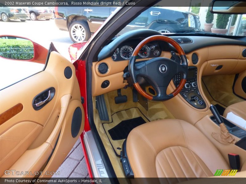  2002 Coupe Cambiocorsa Cuoio Interior