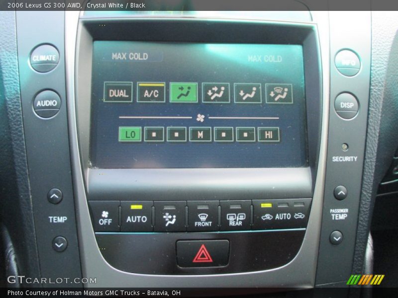 Crystal White / Black 2006 Lexus GS 300 AWD