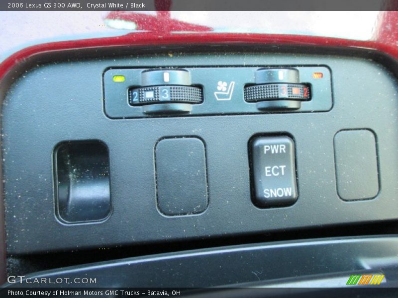 Crystal White / Black 2006 Lexus GS 300 AWD