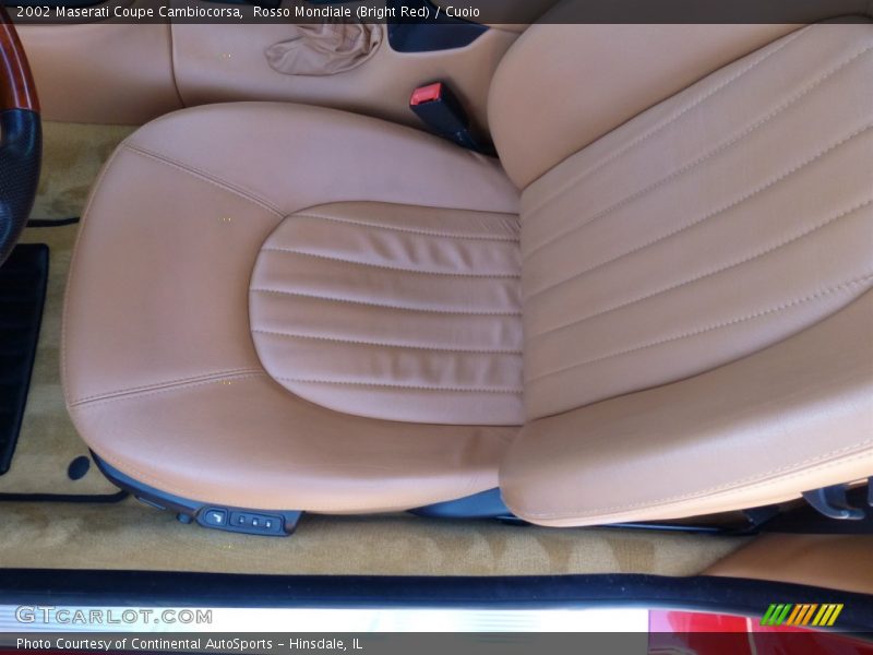 Front Seat of 2002 Coupe Cambiocorsa