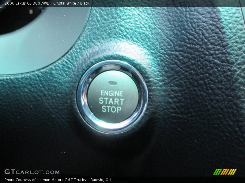 Crystal White / Black 2006 Lexus GS 300 AWD