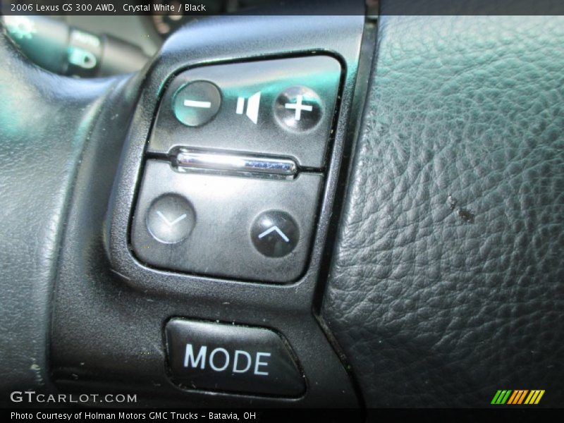 Crystal White / Black 2006 Lexus GS 300 AWD