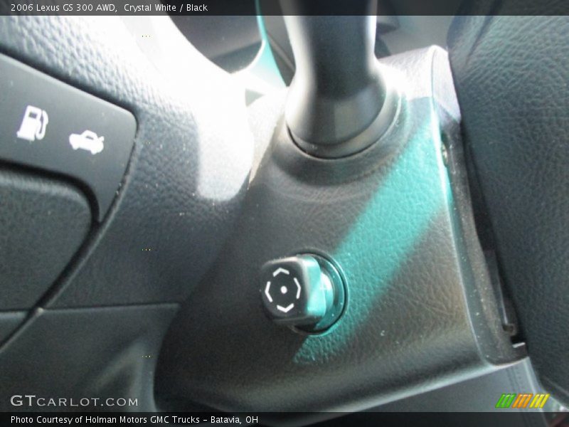 Crystal White / Black 2006 Lexus GS 300 AWD