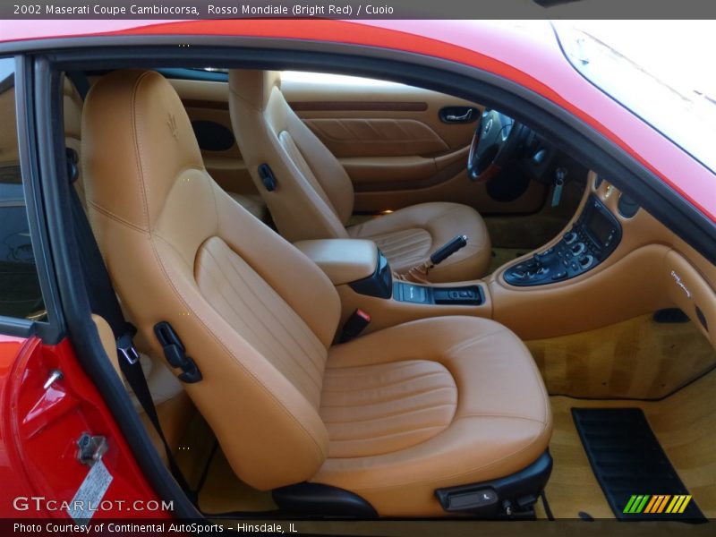 Front Seat of 2002 Coupe Cambiocorsa