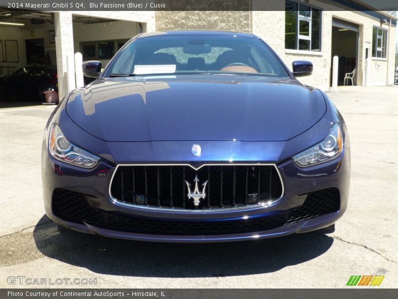 Blu Passione (Blue) / Cuoio 2014 Maserati Ghibli S Q4