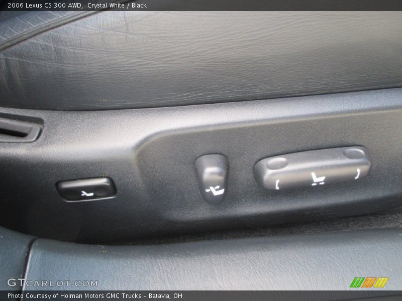 Crystal White / Black 2006 Lexus GS 300 AWD