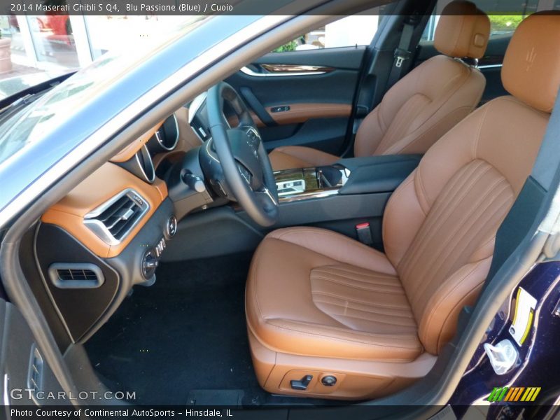 Blu Passione (Blue) / Cuoio 2014 Maserati Ghibli S Q4