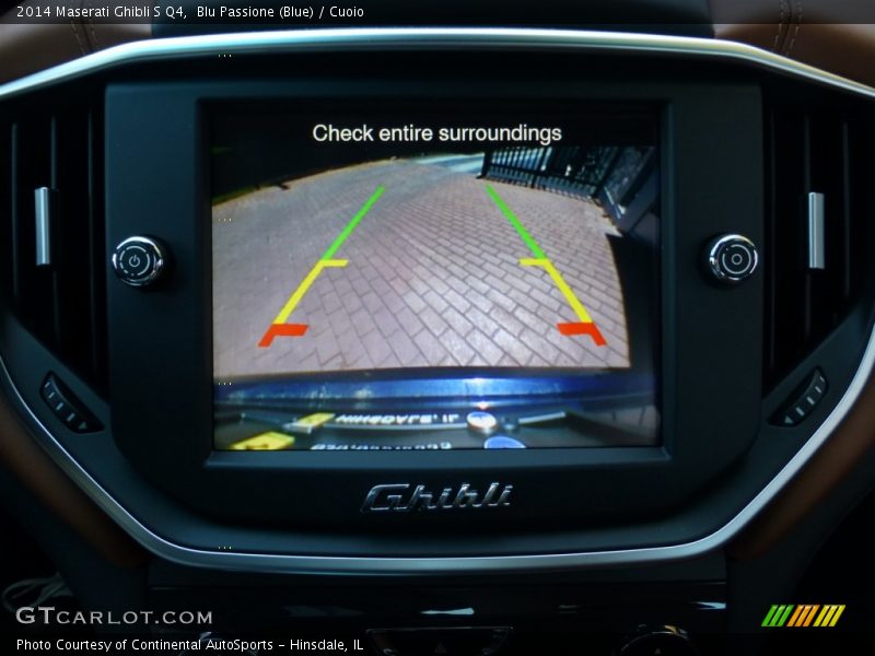 Blu Passione (Blue) / Cuoio 2014 Maserati Ghibli S Q4