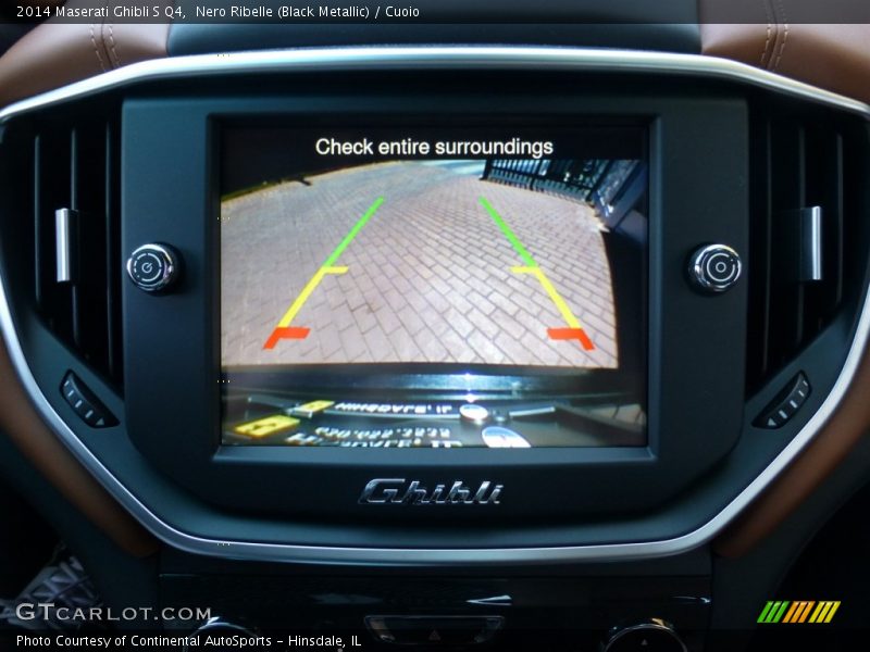 Nero Ribelle (Black Metallic) / Cuoio 2014 Maserati Ghibli S Q4