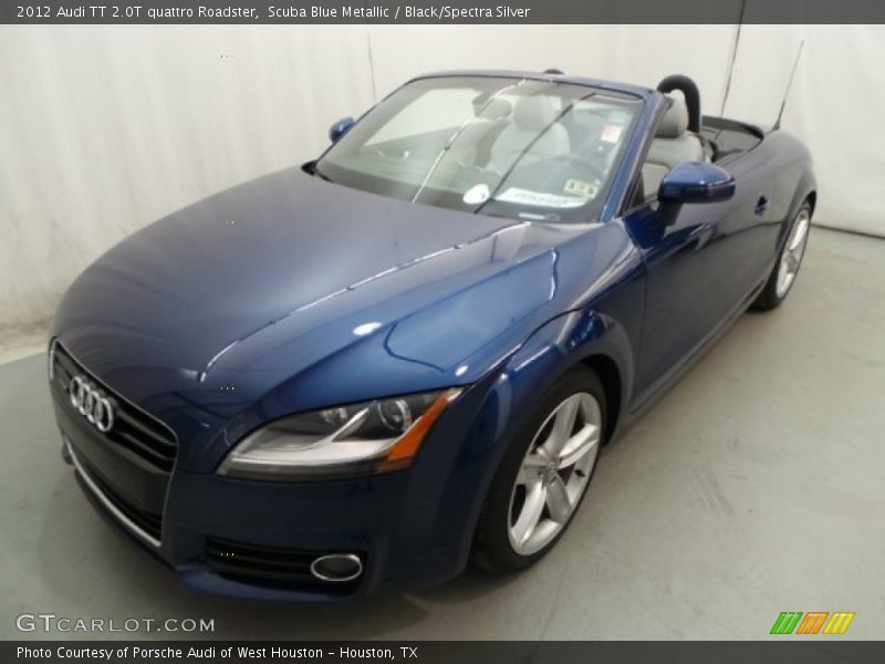 Front 3/4 View of 2012 TT 2.0T quattro Roadster