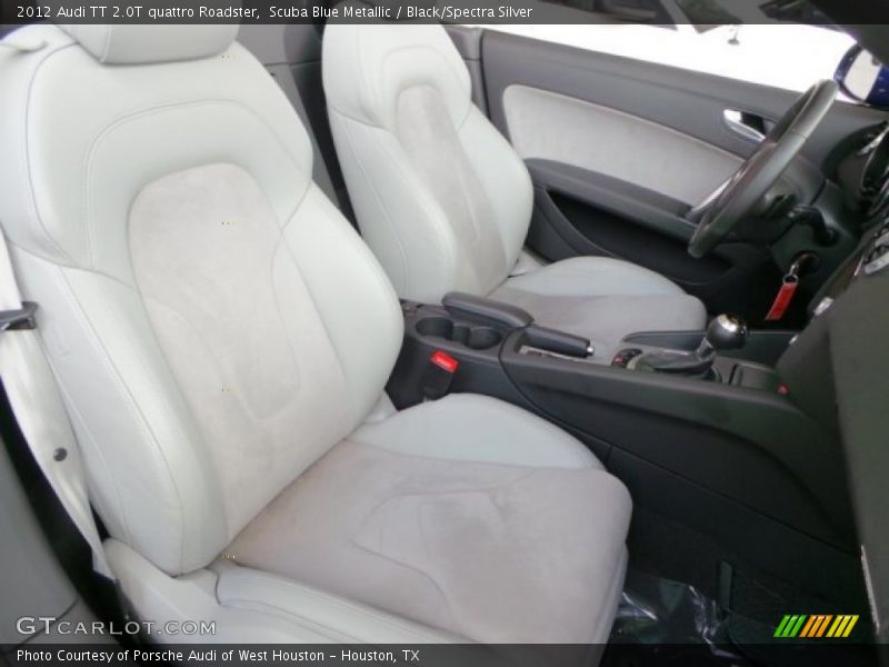 Front Seat of 2012 TT 2.0T quattro Roadster