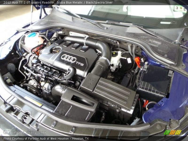  2012 TT 2.0T quattro Roadster Engine - 2.0 Liter FSI Turbocharged DOHC 16-Valve VVT 4 Cylinder