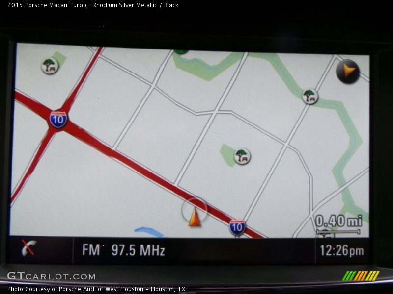 Navigation of 2015 Macan Turbo