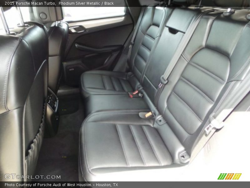 Rear Seat of 2015 Macan Turbo