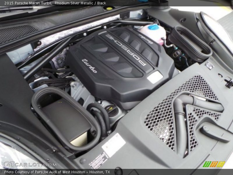  2015 Macan Turbo Engine - 3.6 Liter DFI Twin-Turbocharged DOHC 24-Valve VarioCam Plus V6