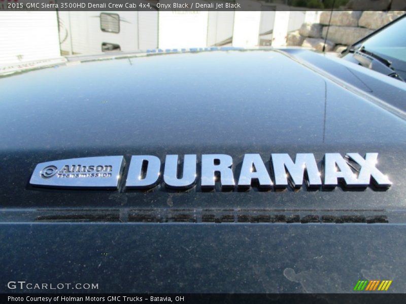 Onyx Black / Denali Jet Black 2015 GMC Sierra 3500HD Denali Crew Cab 4x4