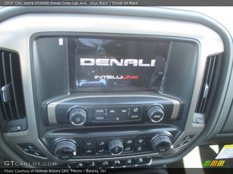 Controls of 2015 Sierra 3500HD Denali Crew Cab 4x4