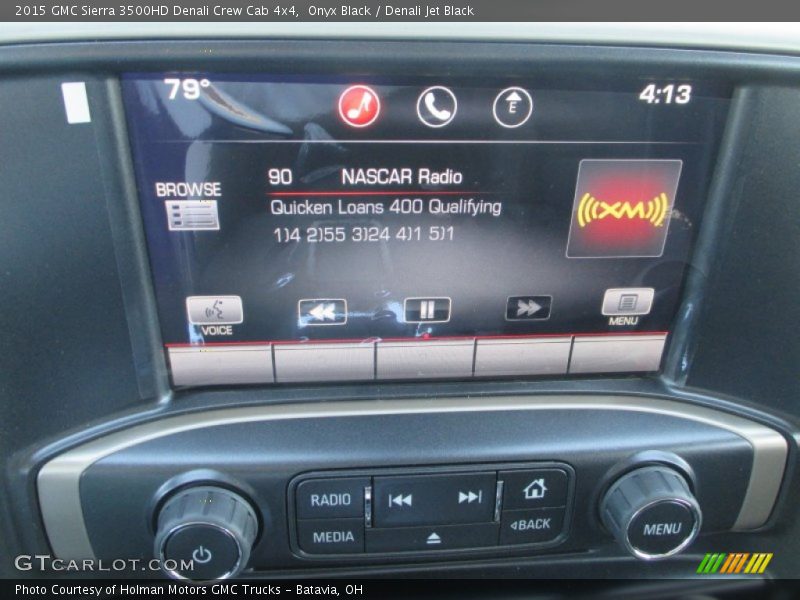 Audio System of 2015 Sierra 3500HD Denali Crew Cab 4x4