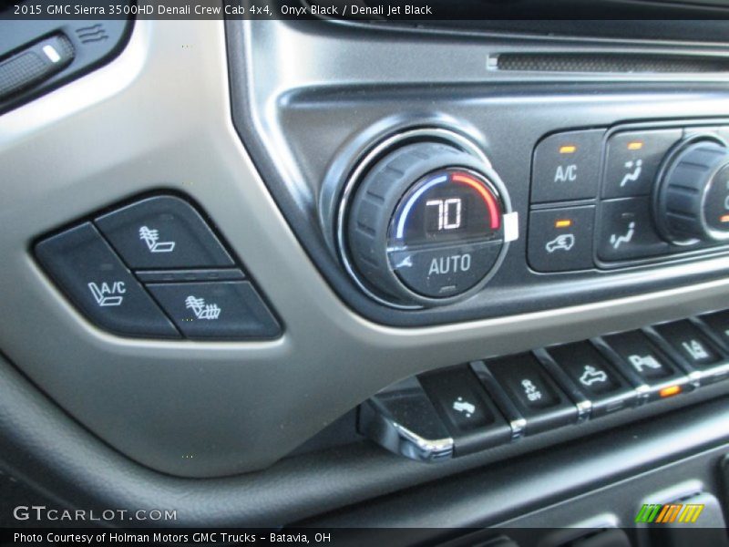 Controls of 2015 Sierra 3500HD Denali Crew Cab 4x4