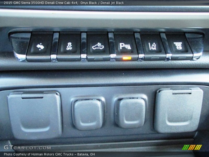 Controls of 2015 Sierra 3500HD Denali Crew Cab 4x4