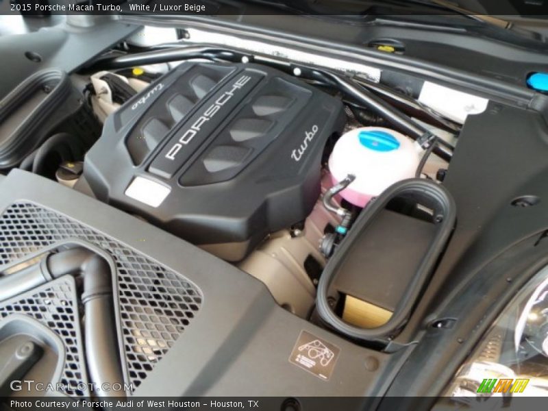  2015 Macan Turbo Engine - 3.6 Liter DFI Twin-Turbocharged DOHC 24-Valve VarioCam Plus V6