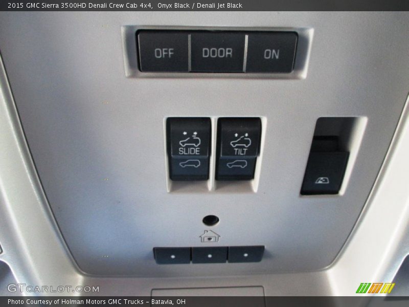 Onyx Black / Denali Jet Black 2015 GMC Sierra 3500HD Denali Crew Cab 4x4