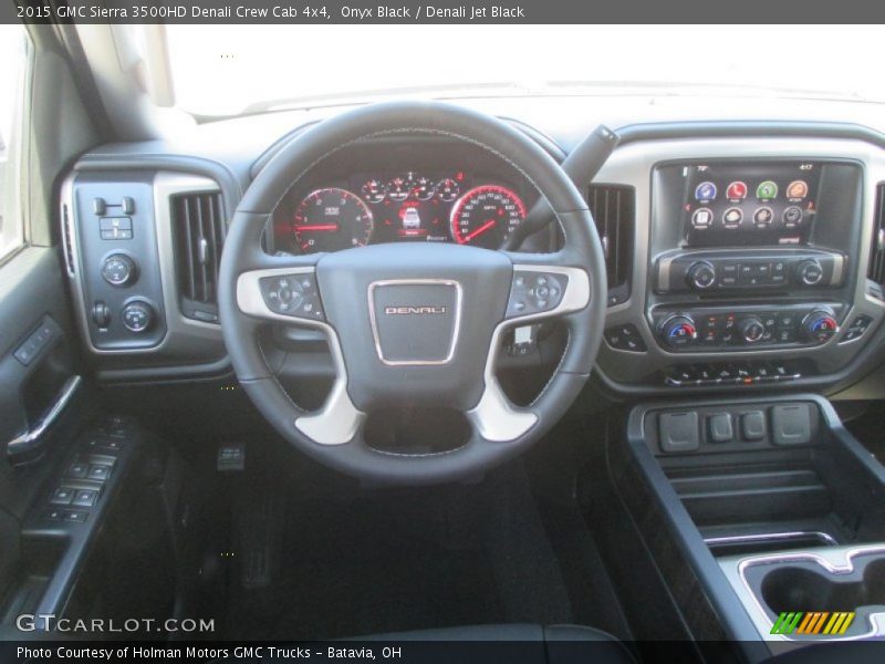 Onyx Black / Denali Jet Black 2015 GMC Sierra 3500HD Denali Crew Cab 4x4