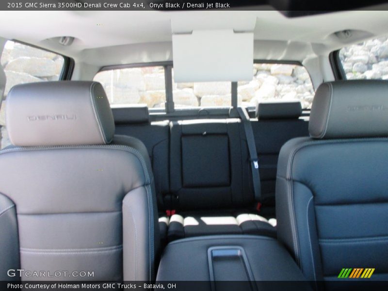 Onyx Black / Denali Jet Black 2015 GMC Sierra 3500HD Denali Crew Cab 4x4
