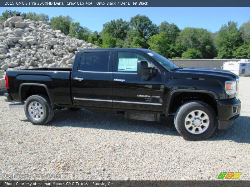  2015 Sierra 3500HD Denali Crew Cab 4x4 Onyx Black