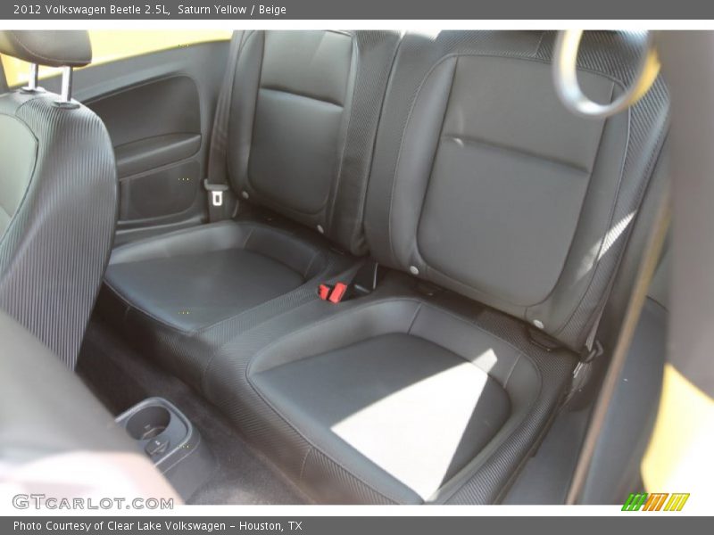Saturn Yellow / Beige 2012 Volkswagen Beetle 2.5L