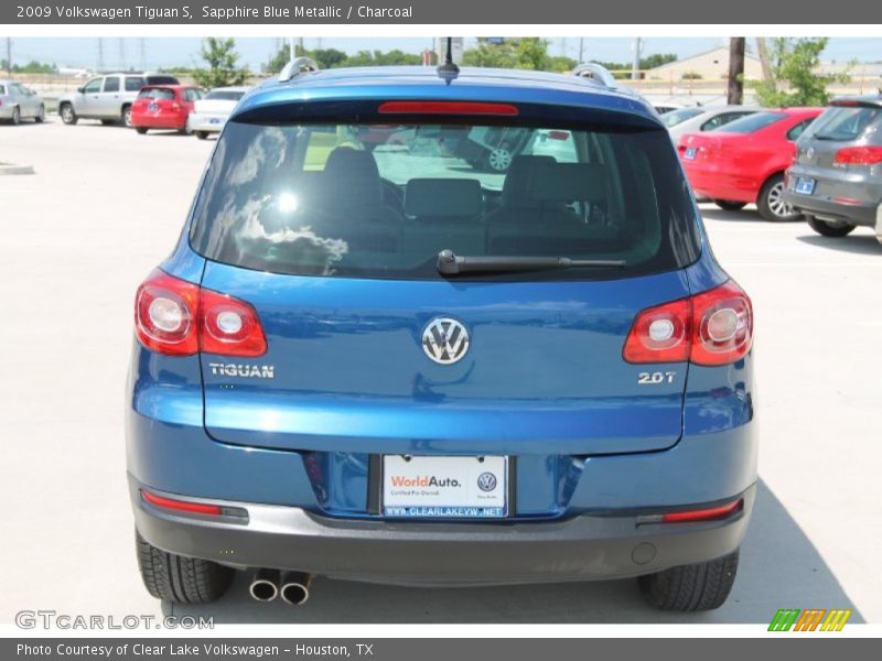 Sapphire Blue Metallic / Charcoal 2009 Volkswagen Tiguan S