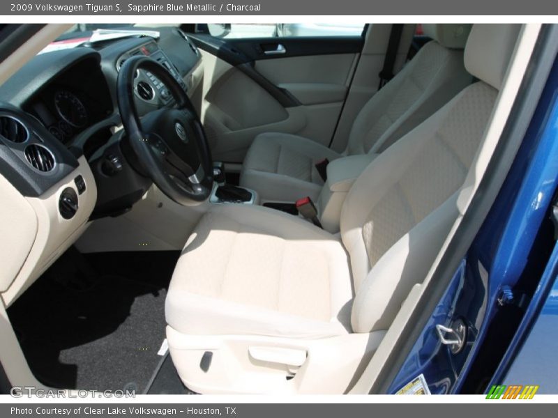 Sapphire Blue Metallic / Charcoal 2009 Volkswagen Tiguan S