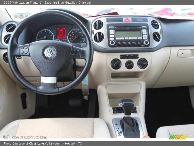 Sapphire Blue Metallic / Charcoal 2009 Volkswagen Tiguan S