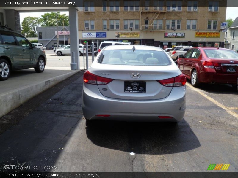 Silver / Gray 2013 Hyundai Elantra GLS