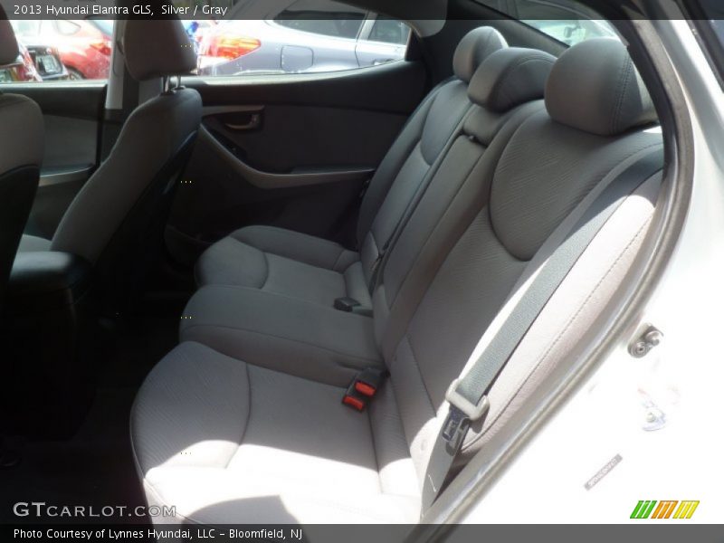 Silver / Gray 2013 Hyundai Elantra GLS