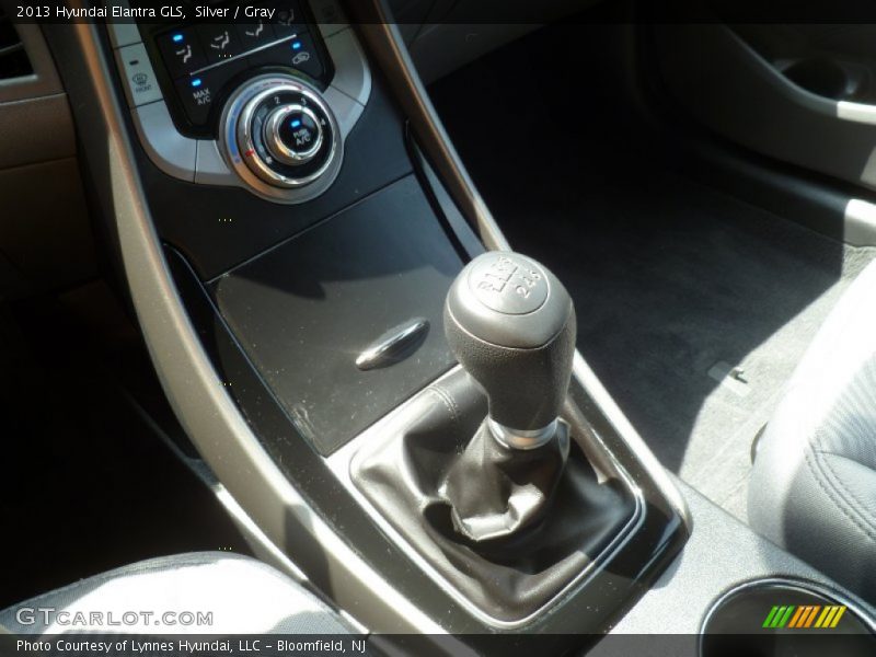 Silver / Gray 2013 Hyundai Elantra GLS