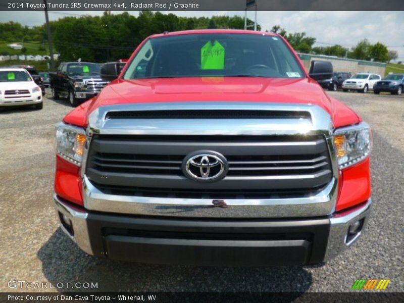 Radiant Red / Graphite 2014 Toyota Tundra SR5 Crewmax 4x4