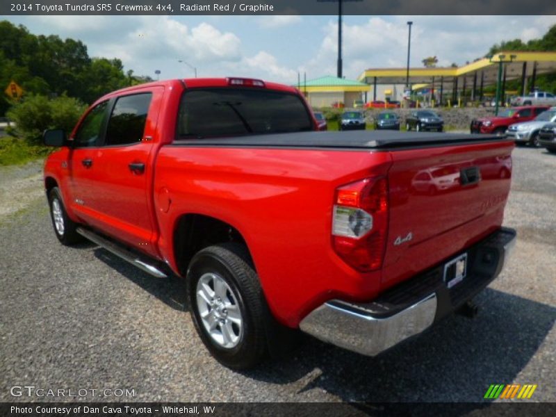 Radiant Red / Graphite 2014 Toyota Tundra SR5 Crewmax 4x4